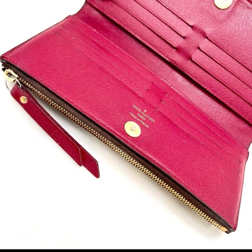Louis Vuitton Adele Monogram Wallet – Fuchsia Interior | Tags + Dust Bag + Box - Picture 13 of 15